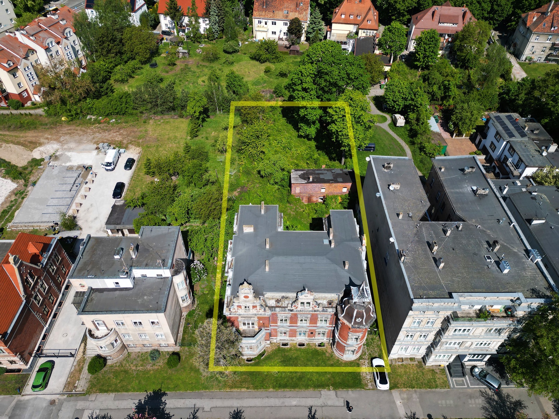 Granice działki 2002 m² Solankowa 30